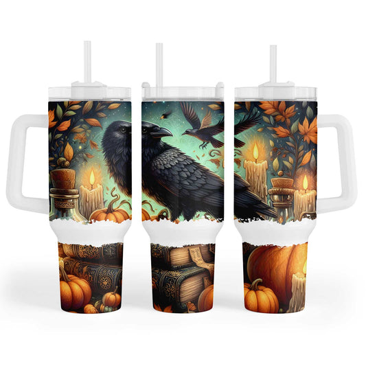 Autumn Raven Magic Halloween - 40oz Maxi Cup