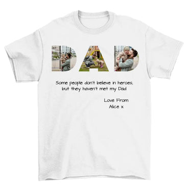 Dad Photo Upload T-Shirt