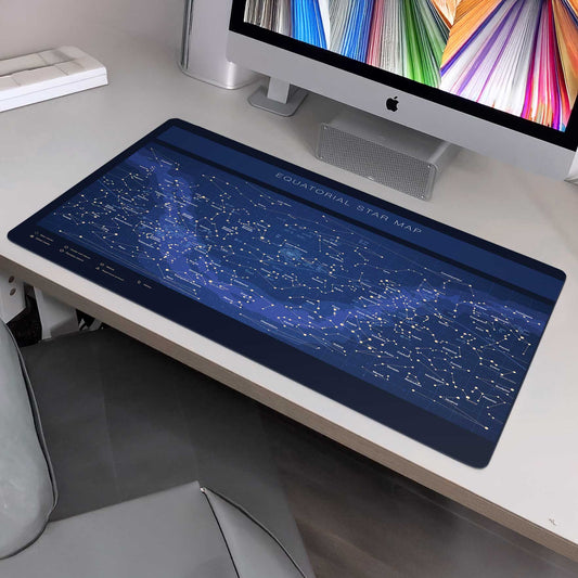 Equatorial Star Map Gaming Mat
