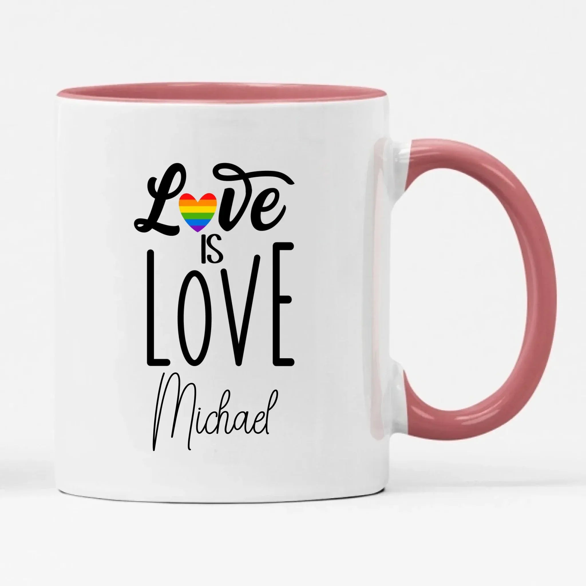 Love Is Love Personalised Mug