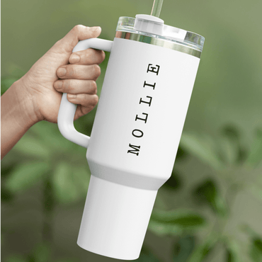 Minimal Personalised Maxi Cup