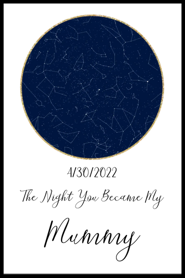 Night You Became My... Framed Print