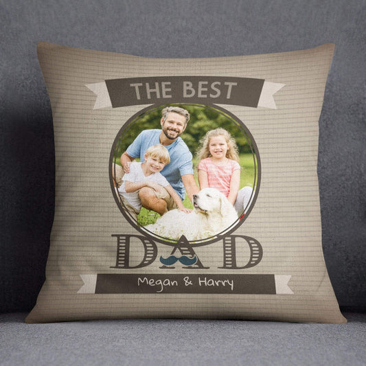 Best Dad Photo Cushion