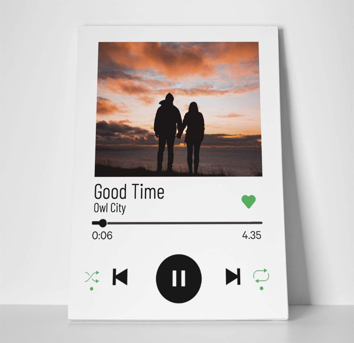 Custom Spotify Photo Canvas