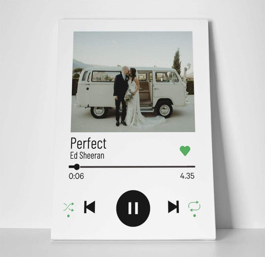 Custom Spotify Photo Canvas