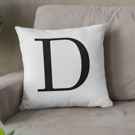 Monogram Cushion - Linen