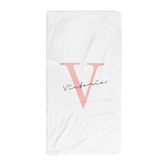 Name and Initial Personalised Towel