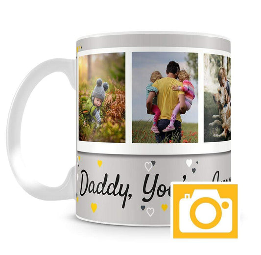 Personalised 5 Photo Mug