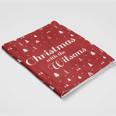 Personalised Christmas Blanket