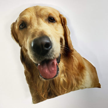 Personalised Dog Shaped Cushion