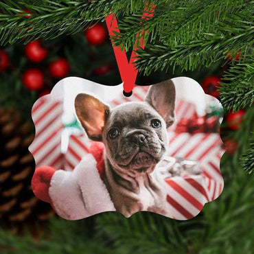 Photo Upload Christmas Ornament