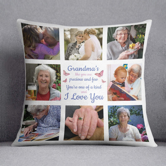 Precious and Few Photo Collage Cushion