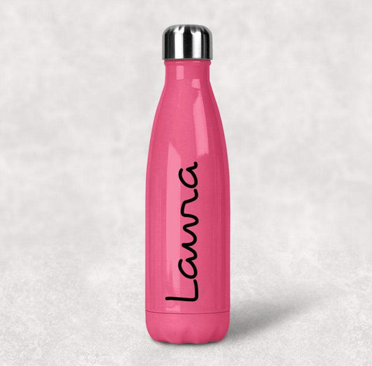 Stainless Steel Personalised Water Bottle