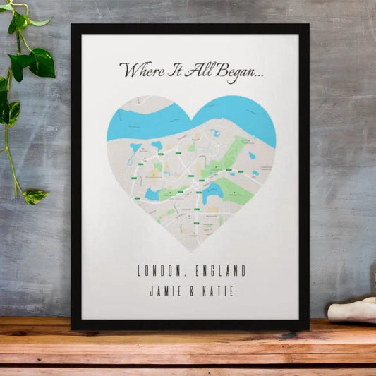 Where It All Began Framed Print