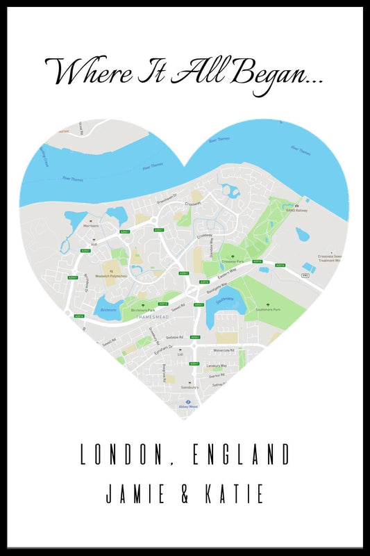 Where It All Began Framed Print