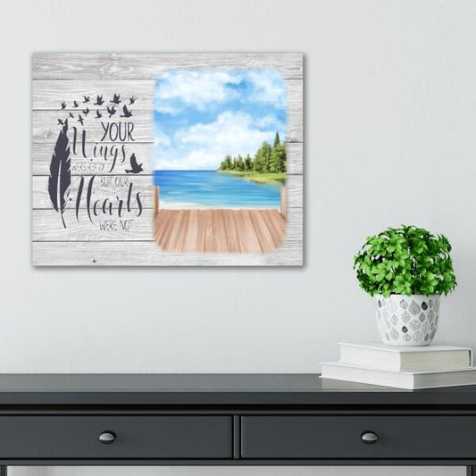 Your Wings Were Ready Canvas Print