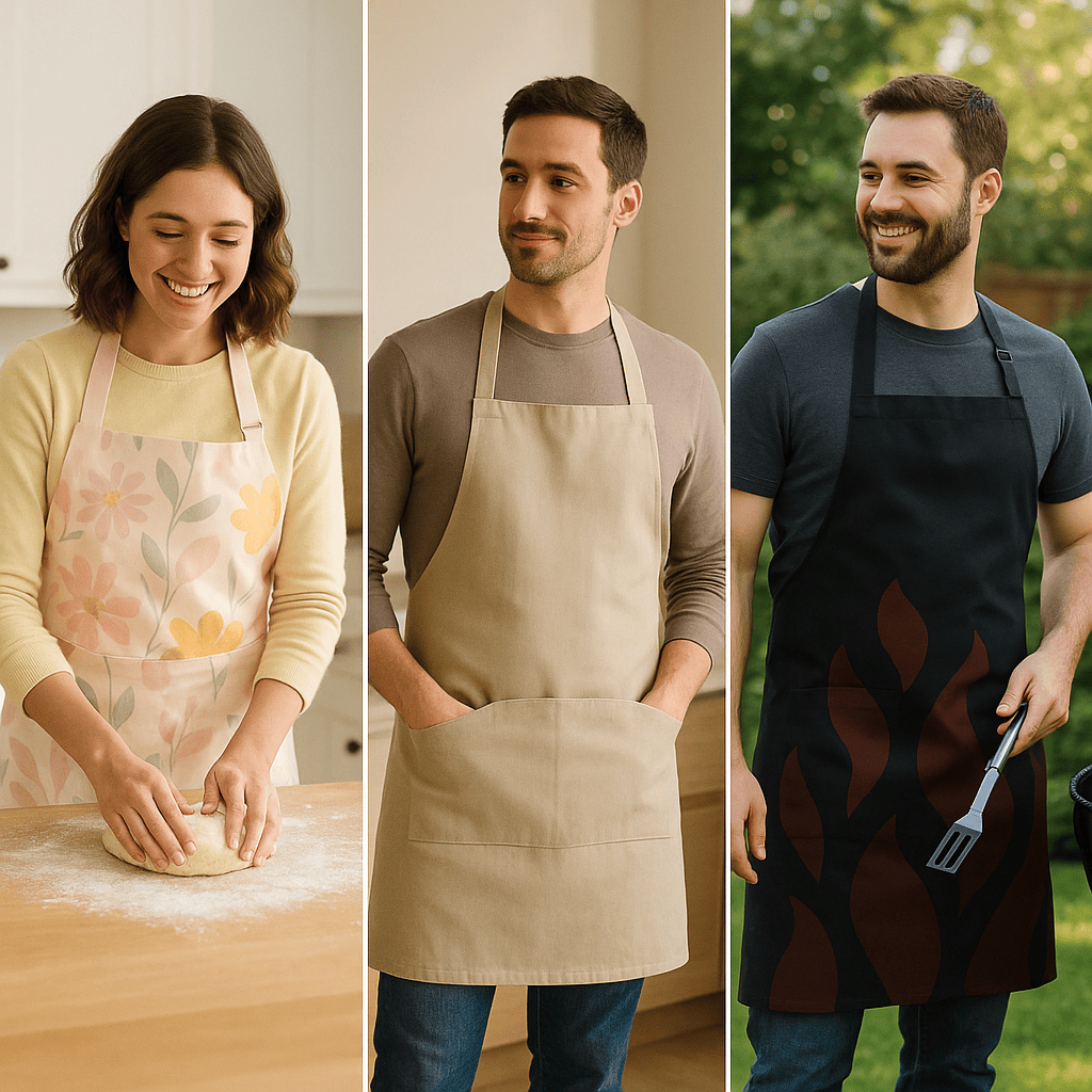 Personalised Aprons for Cooking, Baking & Gifts