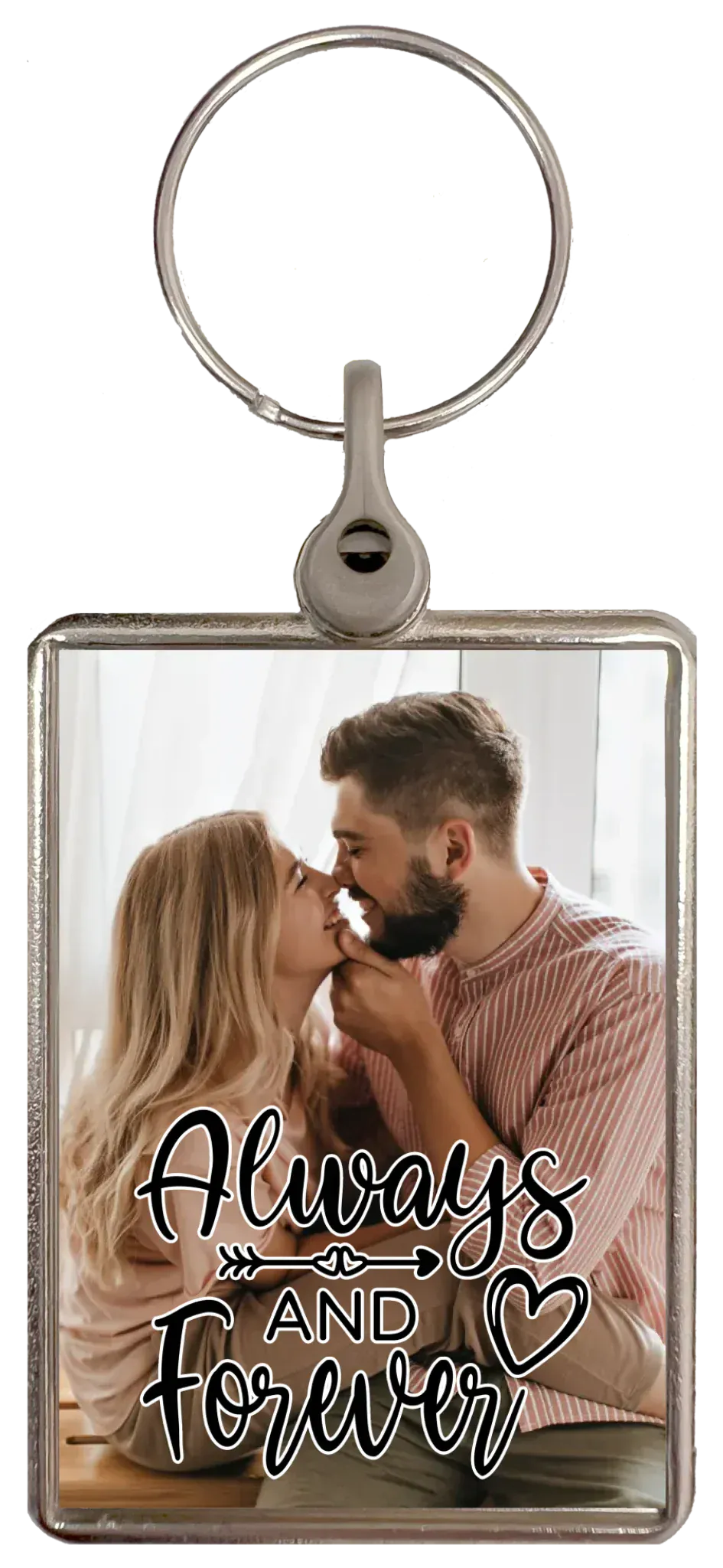 Always & Forever Photo Upload Keyring