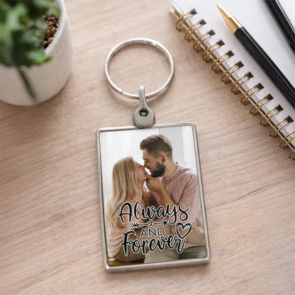 Always & Forever Photo Upload Keyring