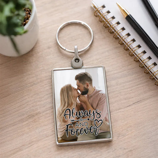 Always & Forever Photo Upload Keyring