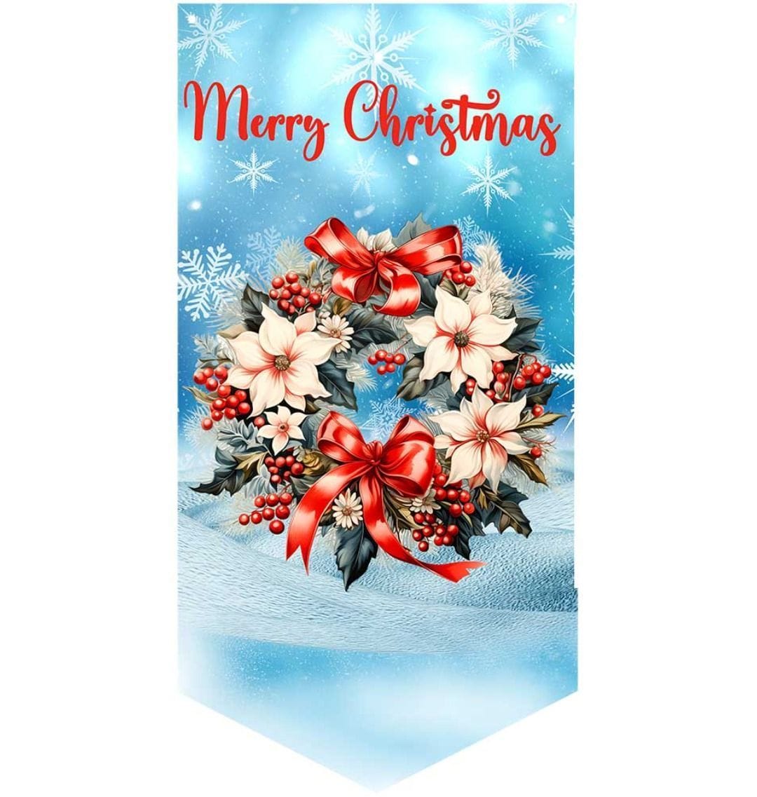 Christmas Reef Wall Banner