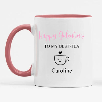 Happy Galentines Best-Tea Personalised Mug