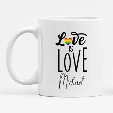 Love Is Love Personalised Mug