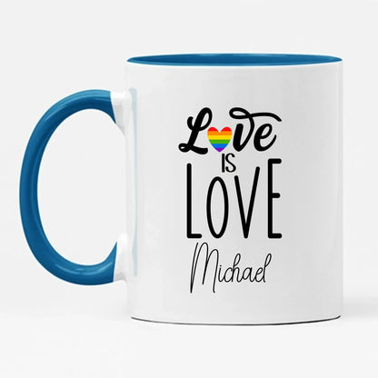 Love Is Love Personalised Mug