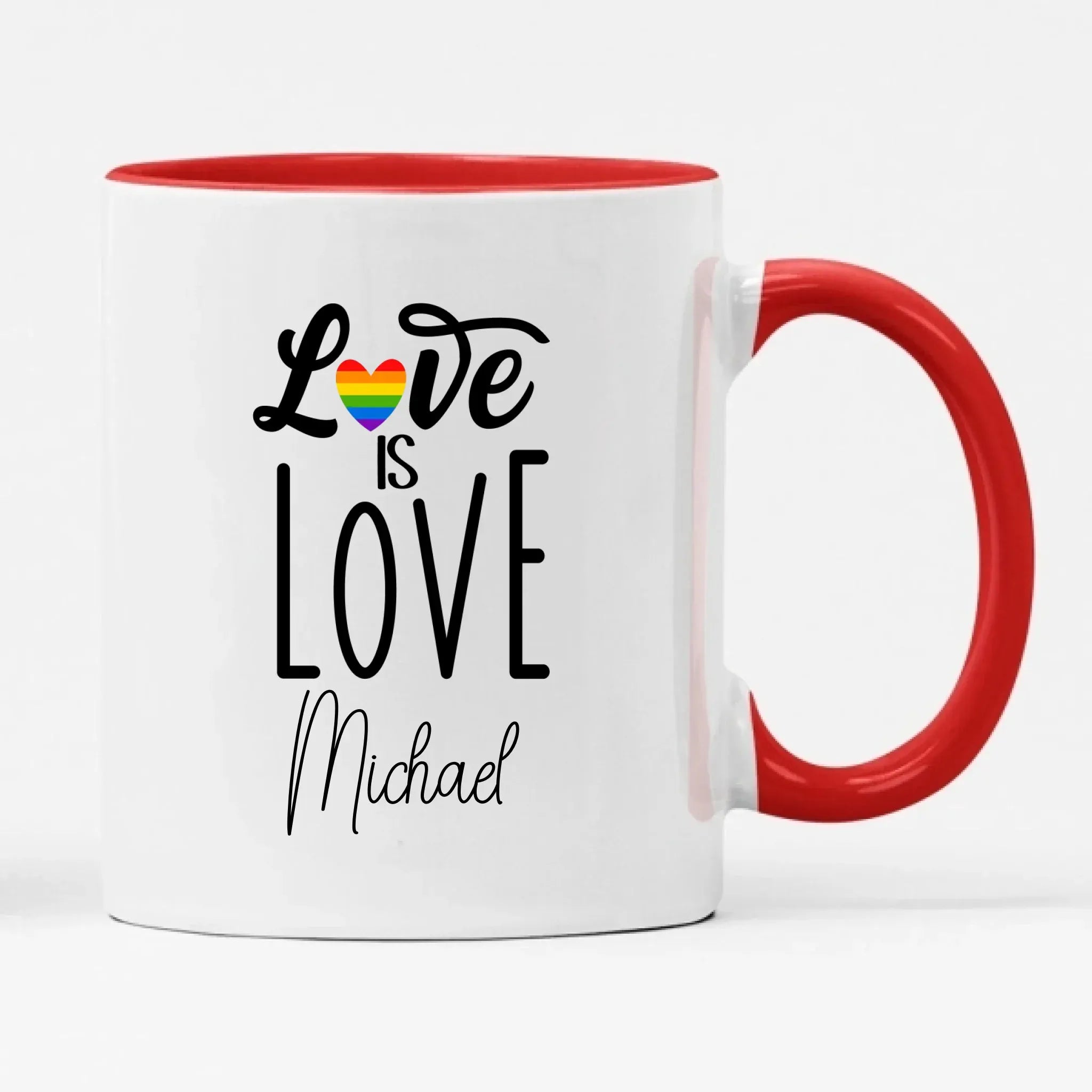Love Is Love Personalised Mug