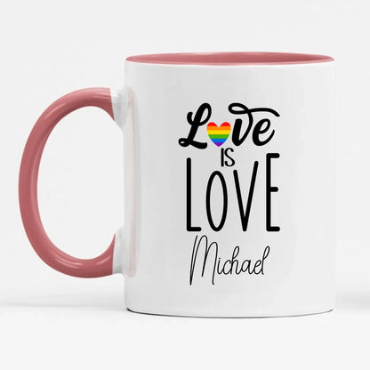 Love Is Love Personalised Mug