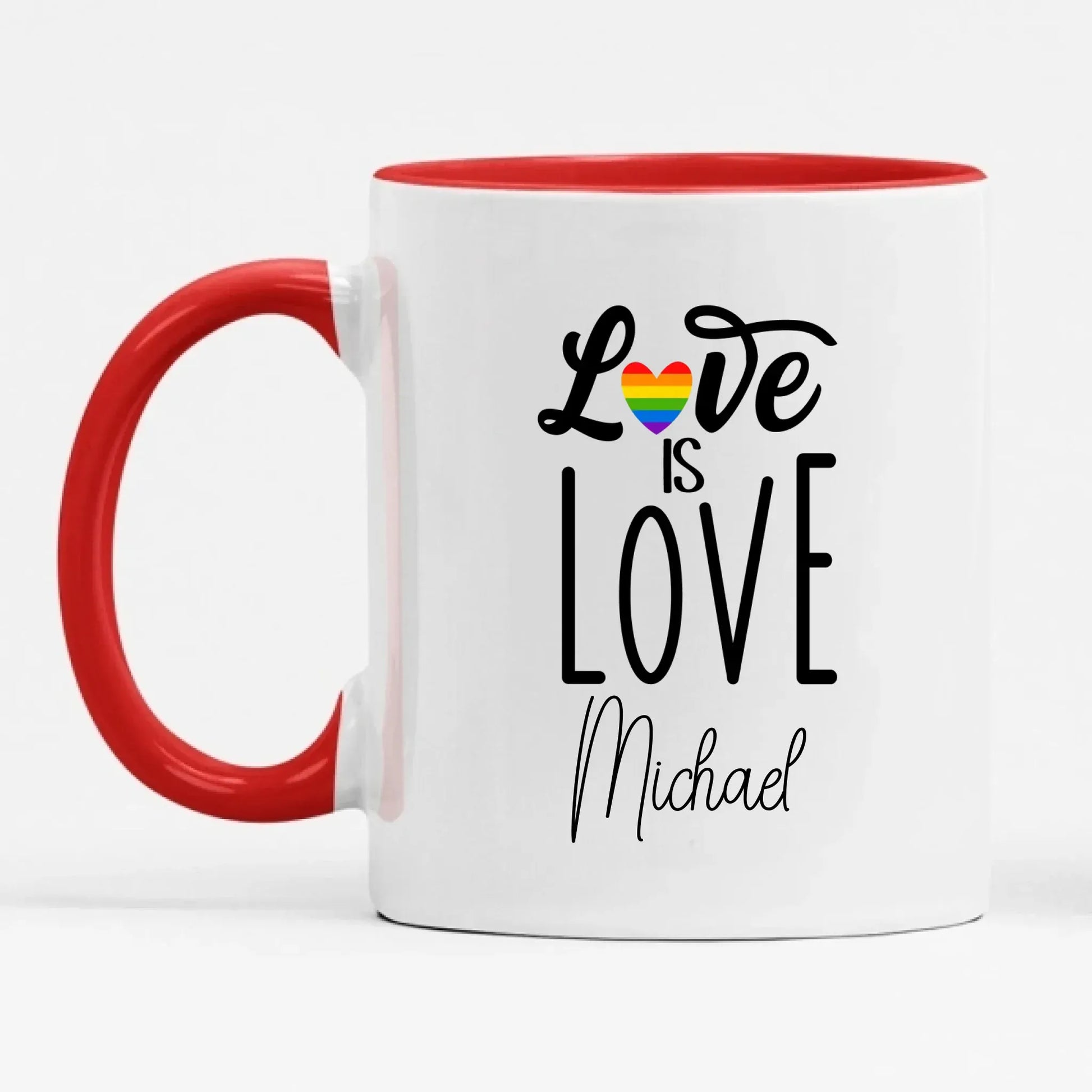 Love Is Love Personalised Mug