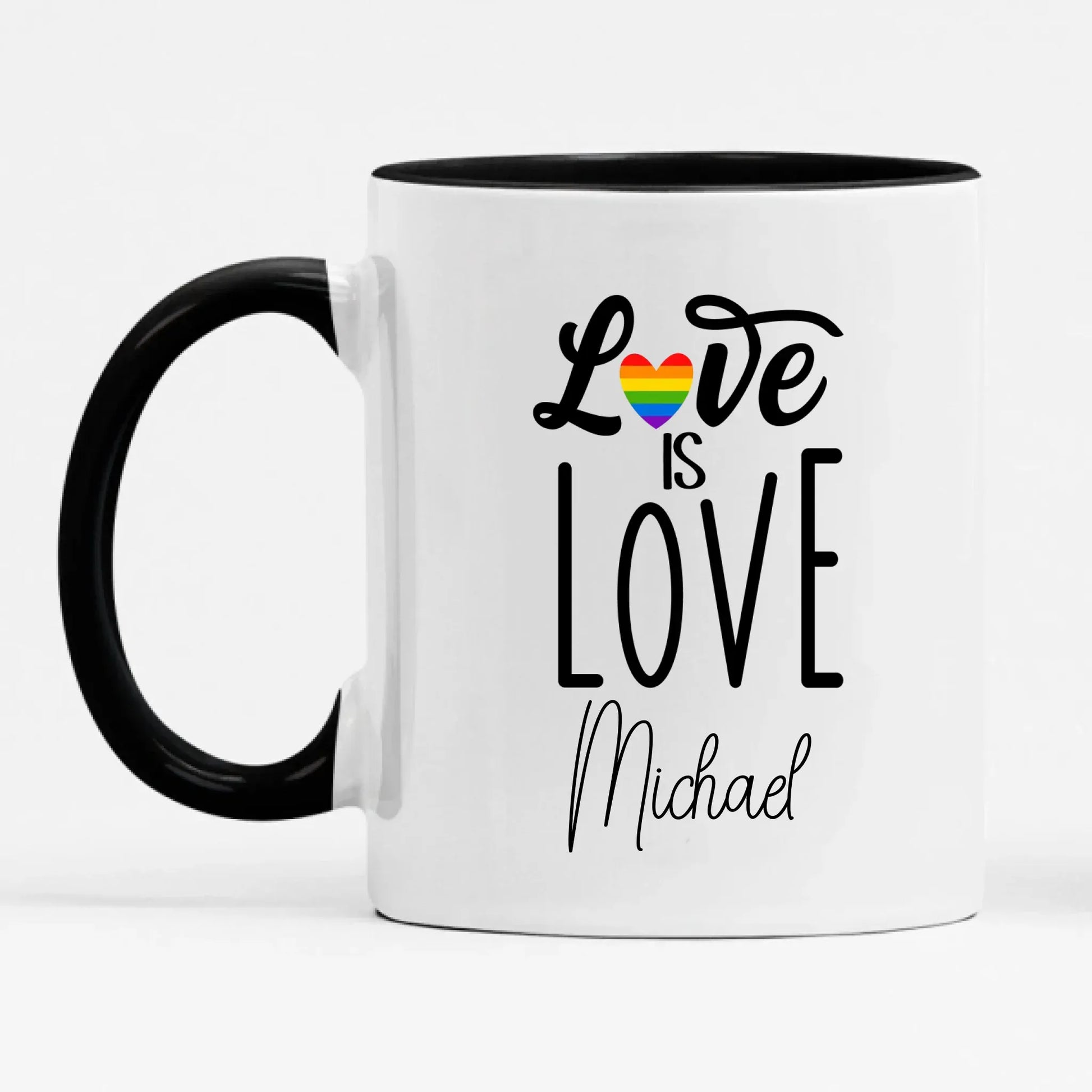 Love Is Love Personalised Mug