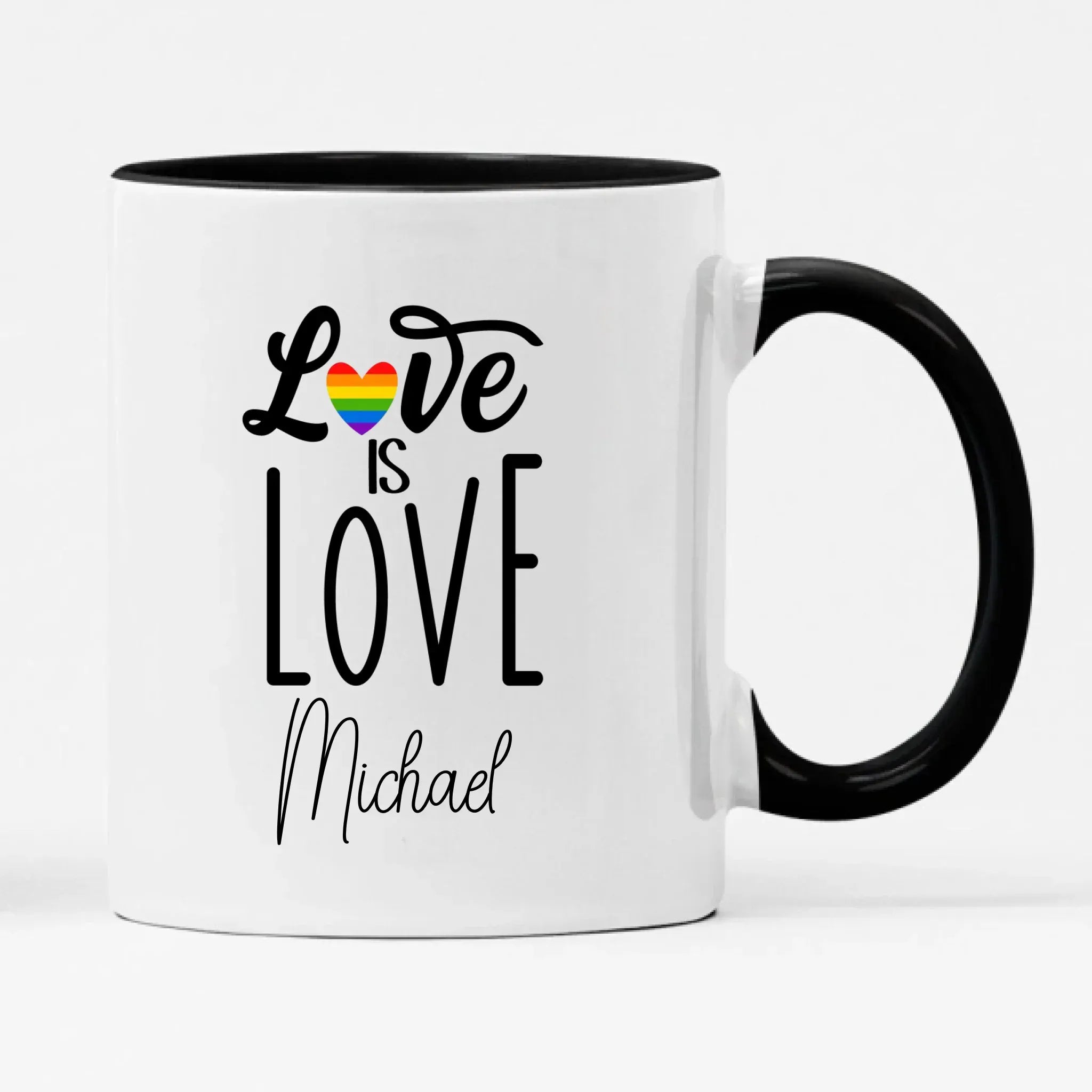 Love Is Love Personalised Mug