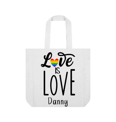 Love Is Love Personalised Tote Bag
