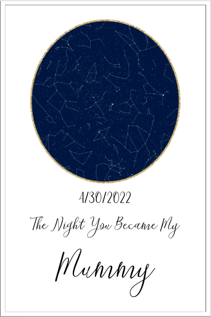 Night You Became My... Framed Print