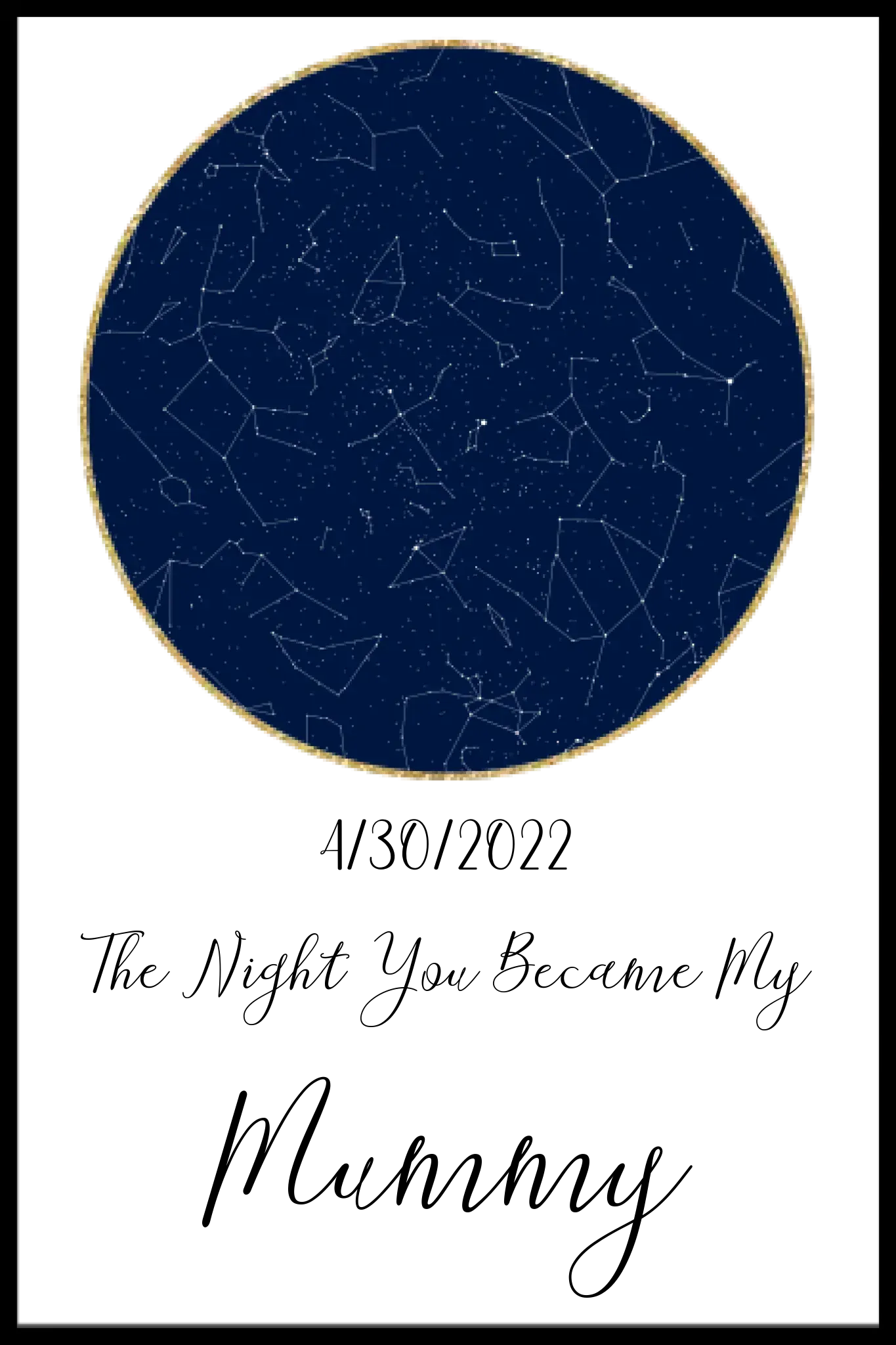 Night You Became My... Framed Print