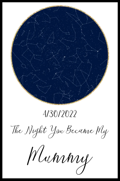 Night You Became My... Framed Print