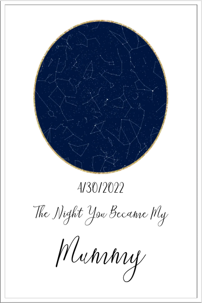 Night You Became My... Framed Print