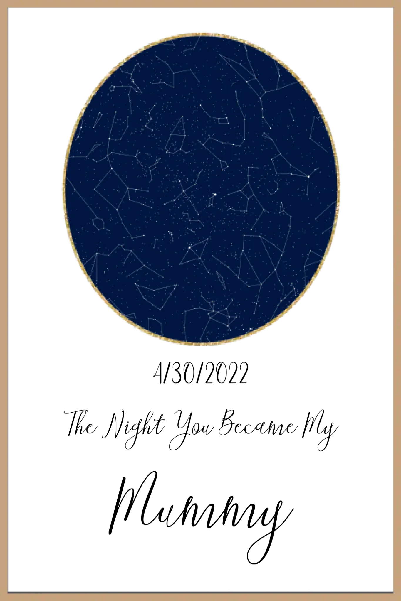 Night You Became My... Framed Print