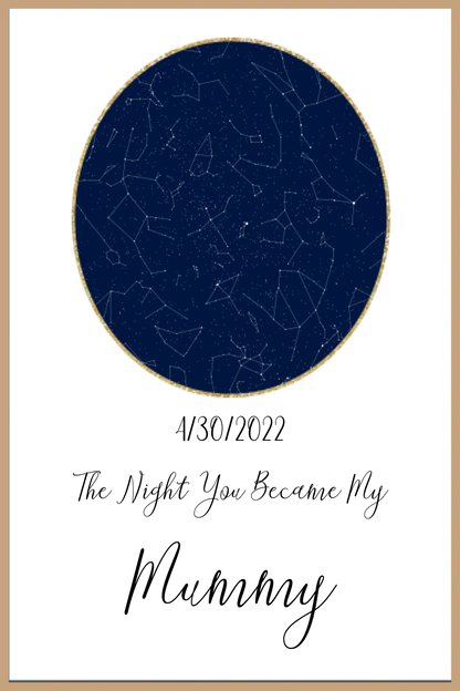 Night You Became My... Framed Print