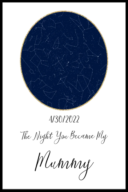 Night You Became My... Framed Print