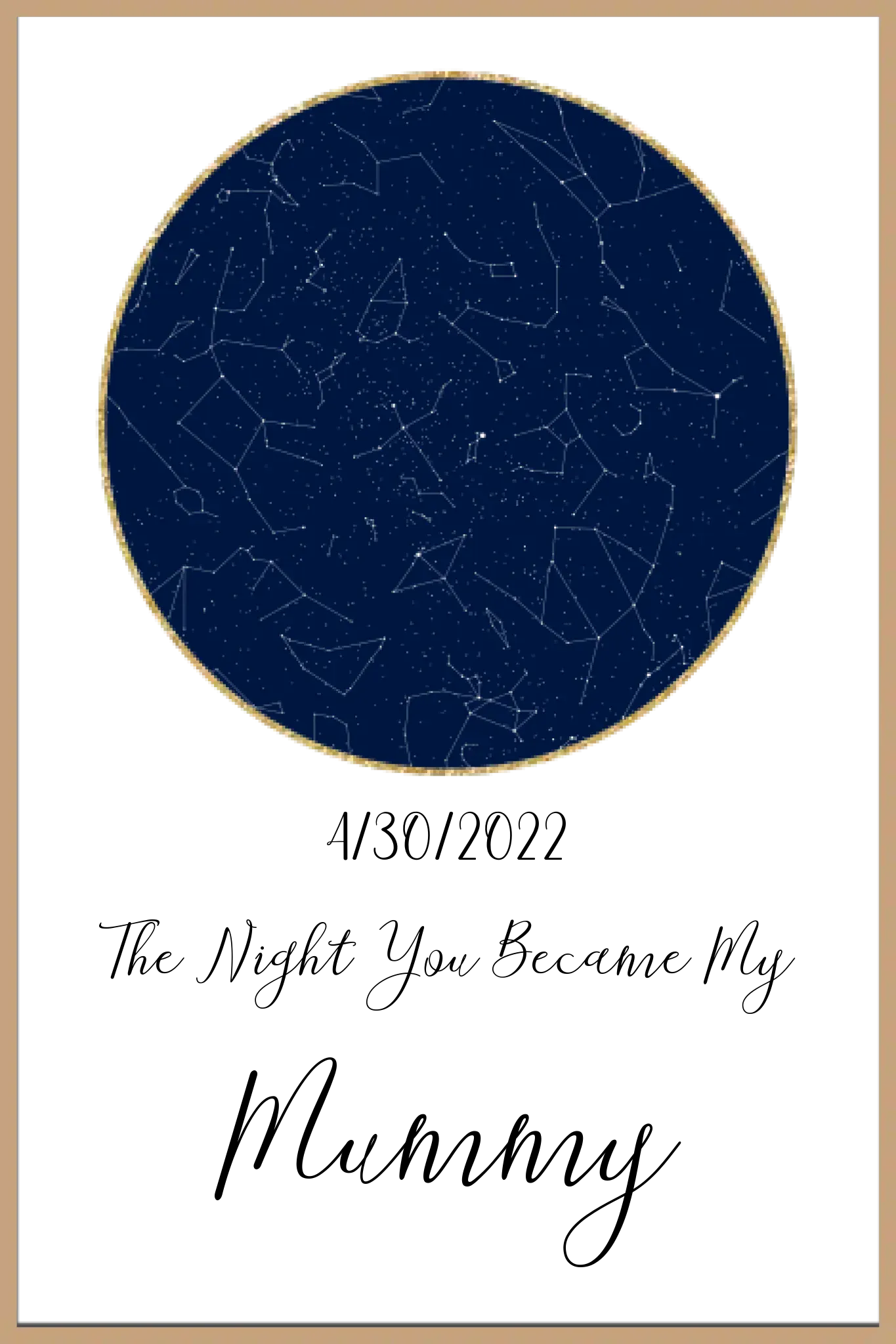 Night You Became My... Framed Print