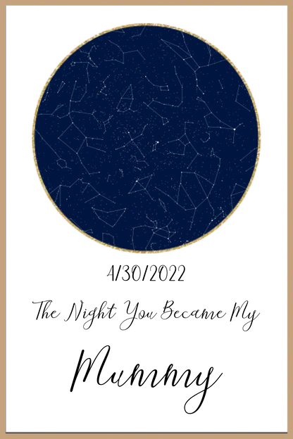 Night You Became My... Framed Print