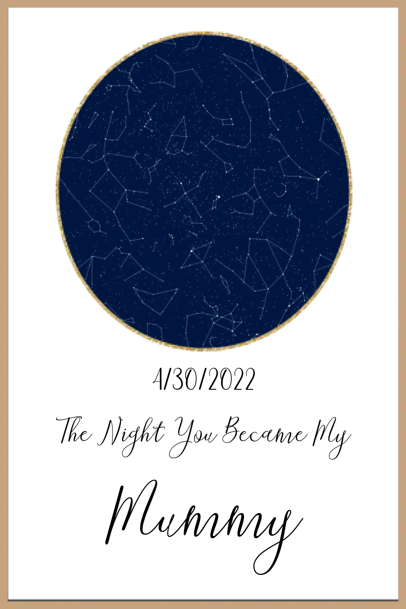 Night You Became My... Framed Print