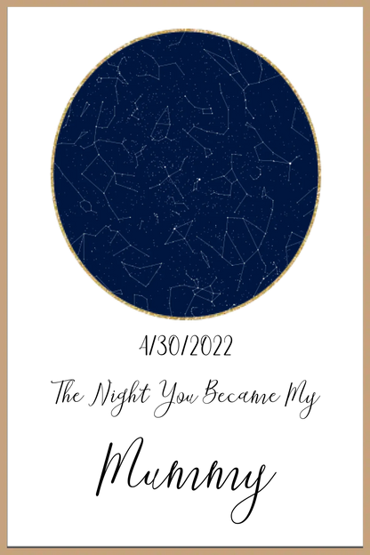 Night You Became My... Framed Print