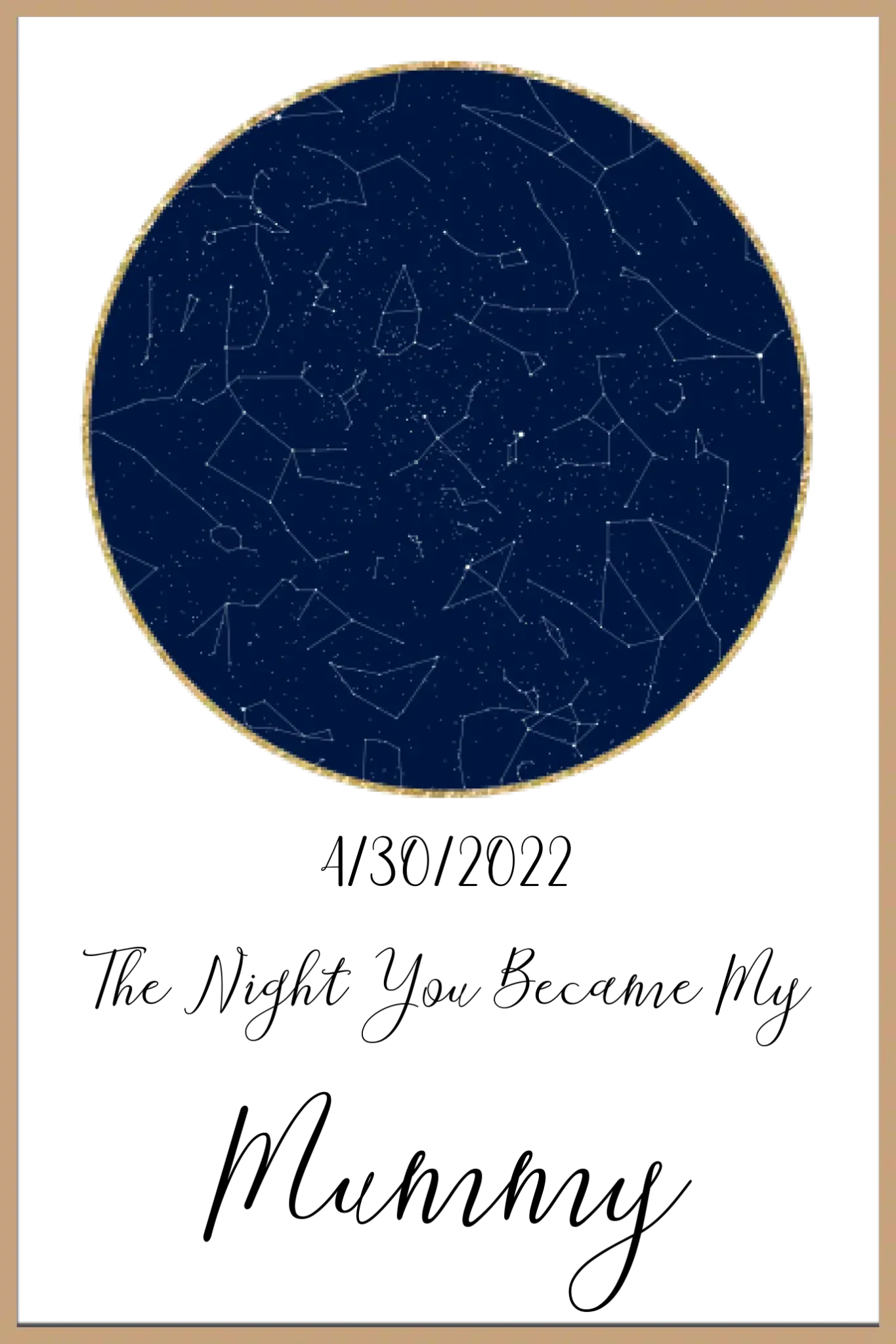 Night You Became My... Framed Print