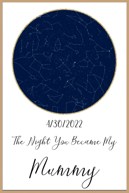 Night You Became My... Framed Print