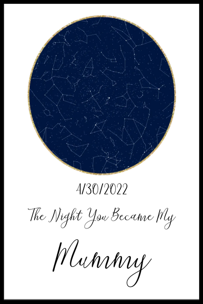 Night You Became My... Framed Print