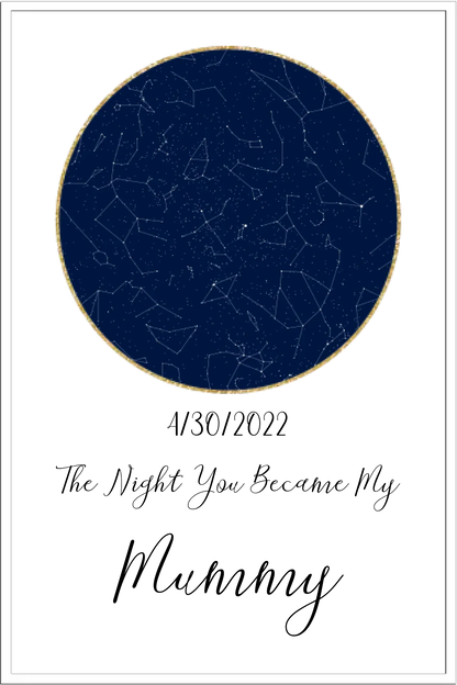 Night You Became My... Framed Print