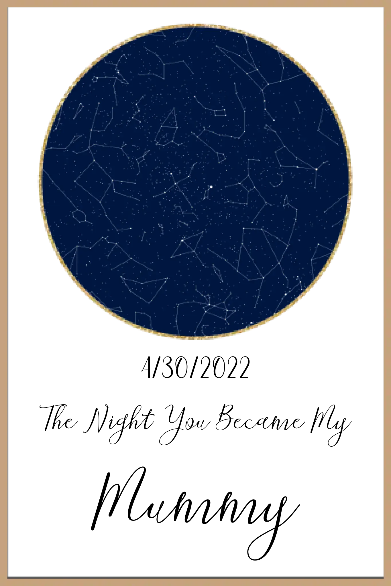 Night You Became My... Framed Print